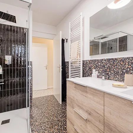 Rives D'azur With Sea View Terrace - Happy Apartman Menton