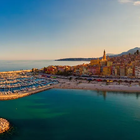Rives D'azur With Sea View Terrace - Happy Menton