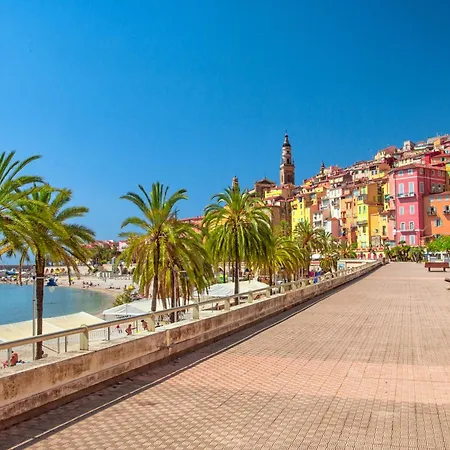 Rives D'azur With Sea View Terrace - Happy * Menton